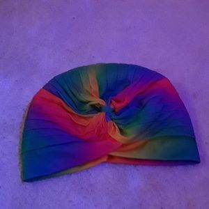 Rainbow turban